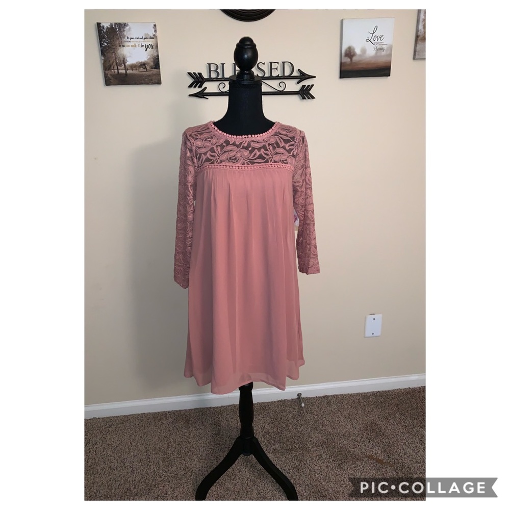 Rose Lace Dress